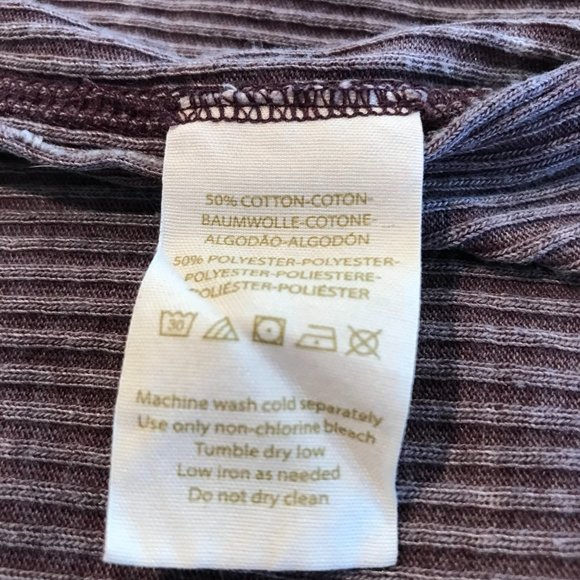 Free People We The Free Oceanview top in Wine, size L - Picture 10 of 10